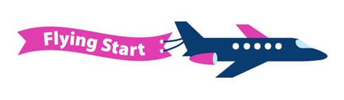 Flying start logo - without padding